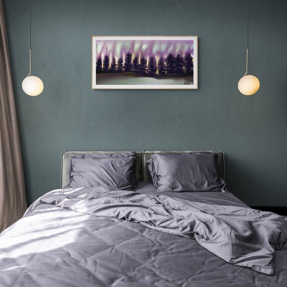 Pine Forest | Nature | Modern Wall Art Decor | Minimalist Digital Prints - Picture 3 of 3